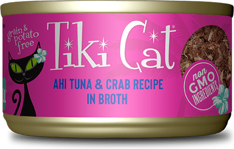 Tiki Cat Hana Grill Ahi Tuna & Crab In Broth